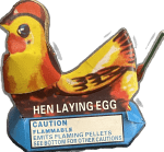 Hen Laying Eggs (Single)