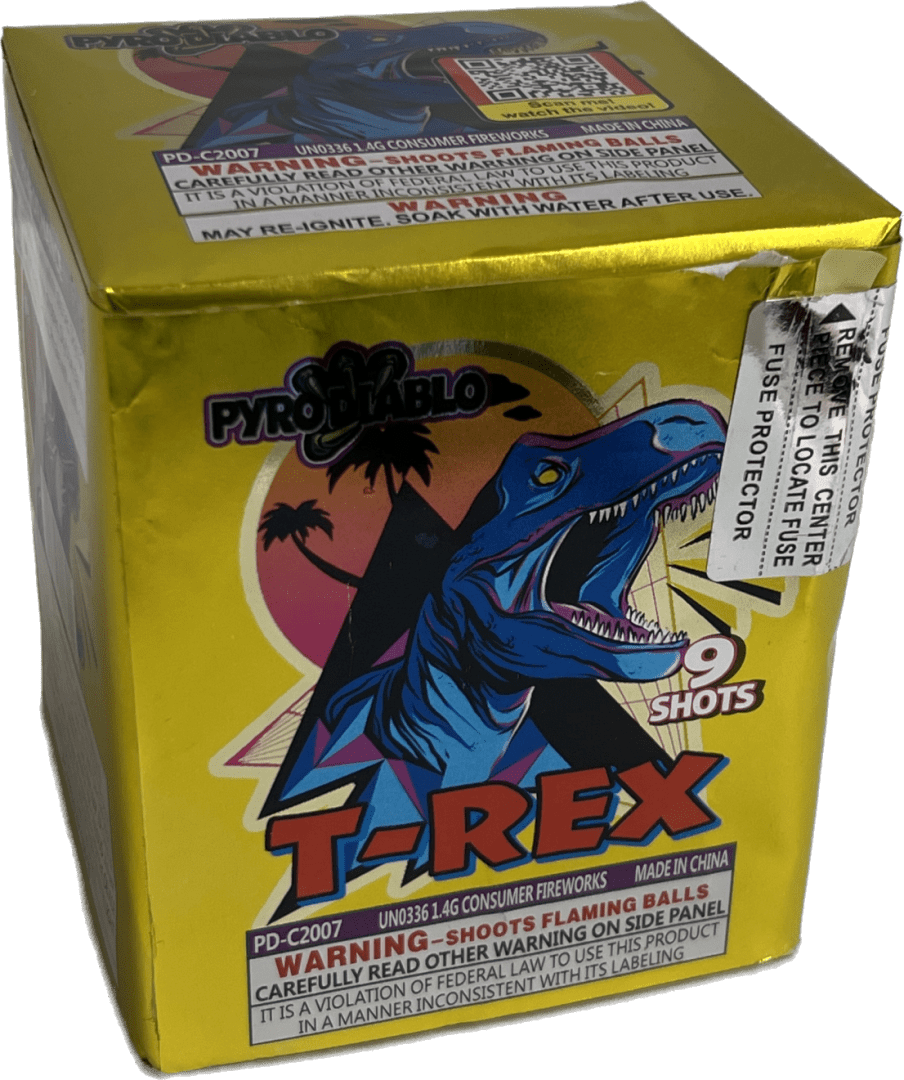 Wisconsin Fireworks Store T-Rex, Uncle Sam's Fireworks