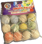 color smoke balls